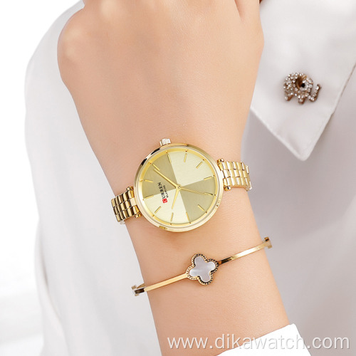 CURREN Women Watches Ladies Analog Quartz Wristwatch Top Brand Luxury Stainless Steel Strap Watch Simple Style Clock reloj mujer